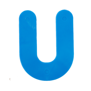 OX Trade 3-Inch Horseshoe Shims Red - 1/8-Inch - 1000/box