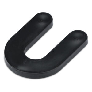 OX Trade 3-Inch Horseshoe Shims Red - 1/4-Inch - 1000/box