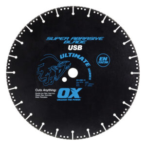 OX Tools Ultimate Universal Super Abrasive Diamond Blade | Diameter: 14" / 356mm | Bore: 1" - 20mm