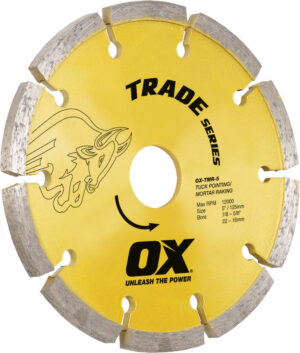 OX OX-TMR-5 Trade Tuck Pointing 4-Inch Diamond Blade