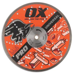 OX Tools Pro Universal Diamond Blade | Diameter: 14" / 356mm | Bore: 1" - 20mm