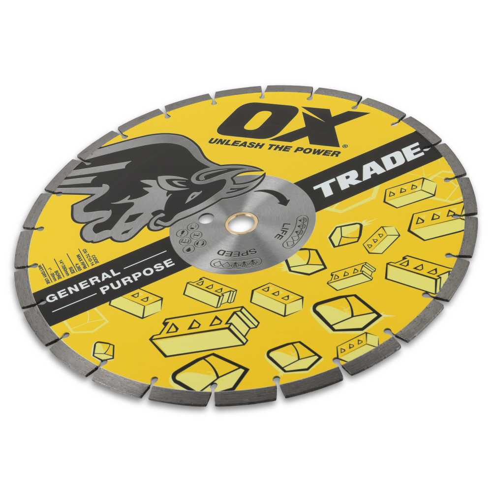 OX Tools TC10-14 14" General Purpose Diamond Blade - Image 5