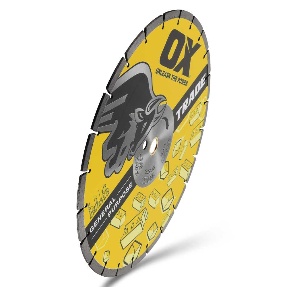 OX Tools TC10-14 14" General Purpose Diamond Blade - Image 4