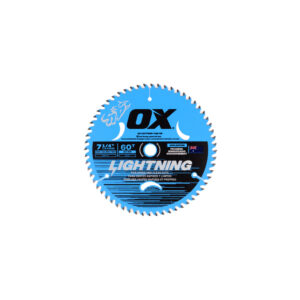 OX Pro Lightning 7-1/4-Inch Circular Saw Blade | 60-Tooth & DM5/8" Bore