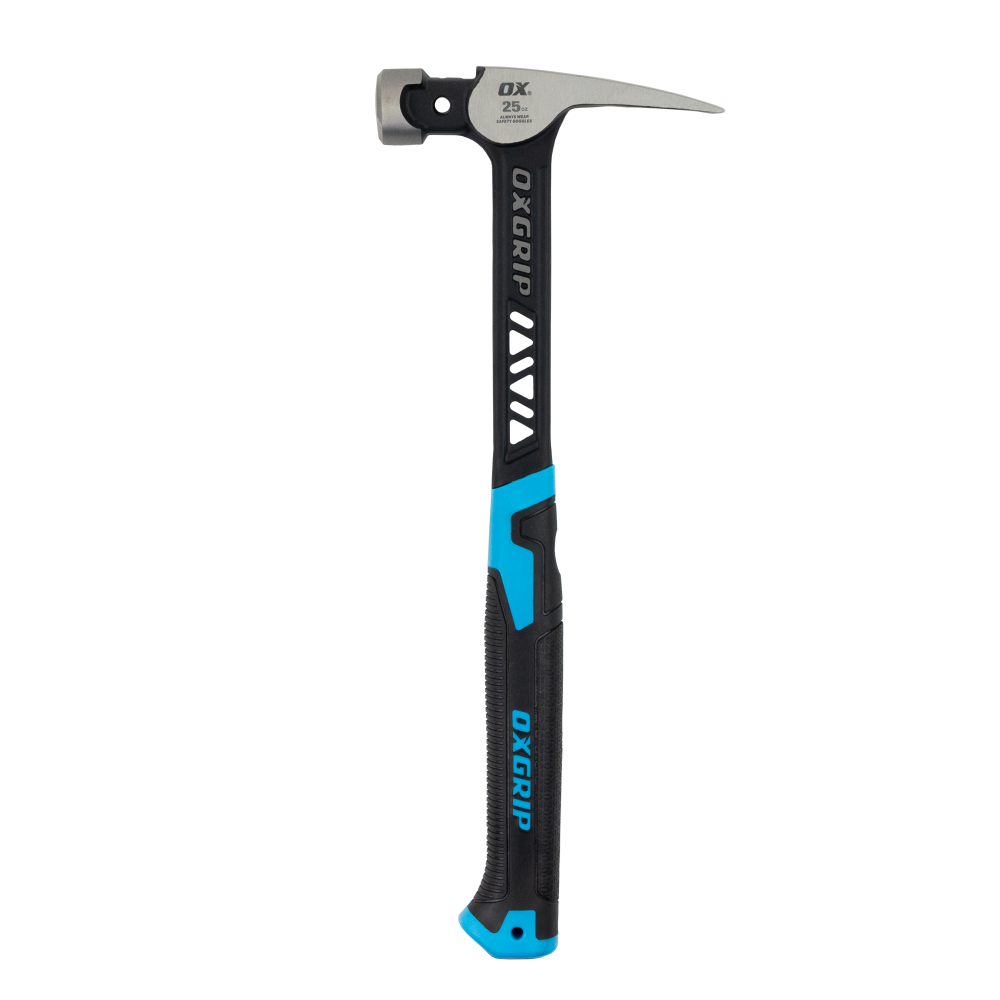 OX Pro 25oz Ultrastrike Framing Hammer | Smooth Face