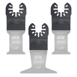 OX PRO Rapid Wood Blades - 3 Pc Set