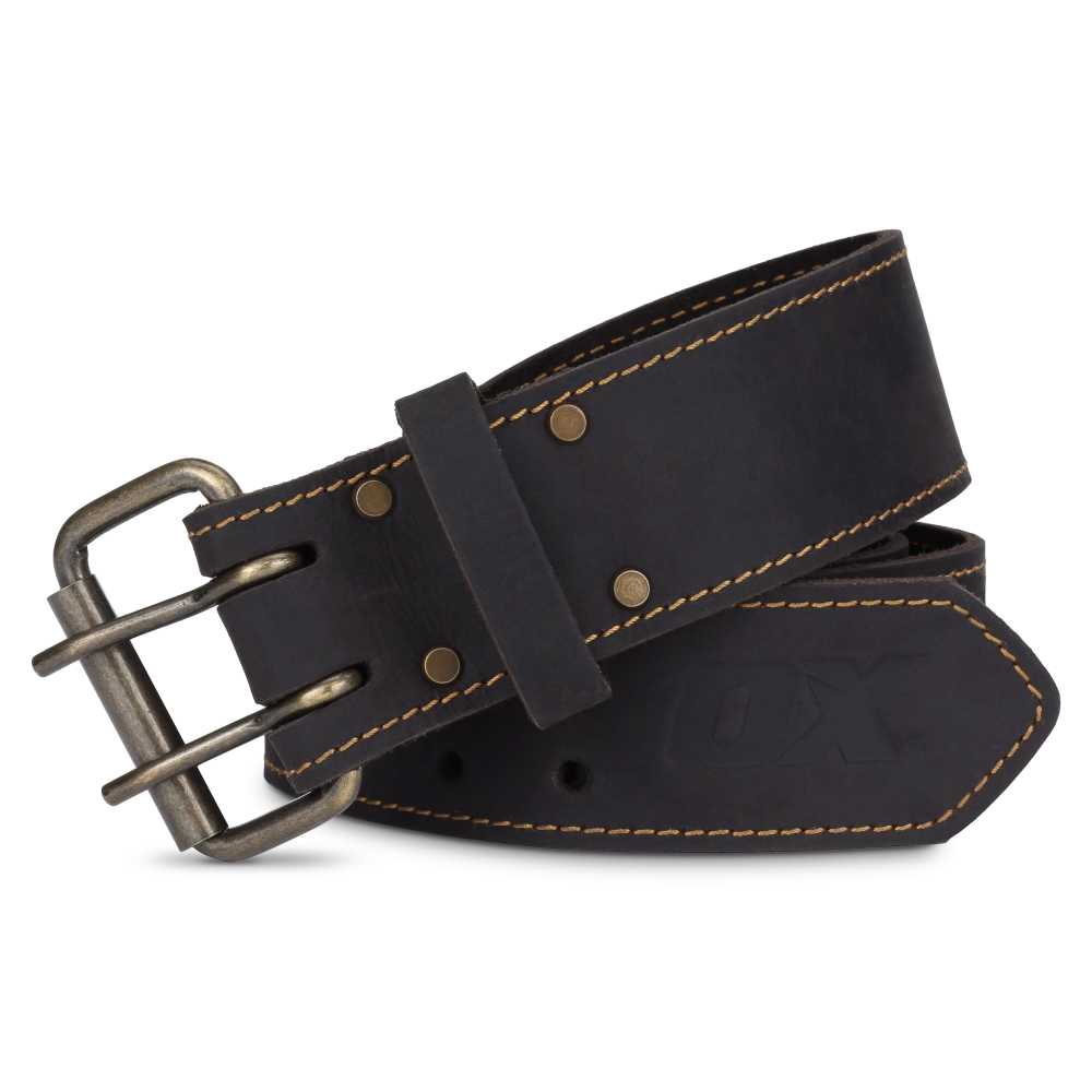 OX Pro 2in Oil Tanned Leather Tool Belt | Large - OX Tools USA