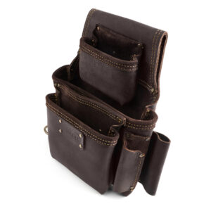 OX Pro Left Hand Fastener Pouch | Oil-Tanned Leather