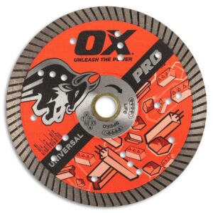 OX Tools OX-PU10-6 6" Fast Cutting Diamond Blade for Reinforced Concrete, Granite, Bluestone and Hard Pavers, Masonry Wet Saw Blade,Diamond Saw Blade,10mm Segments