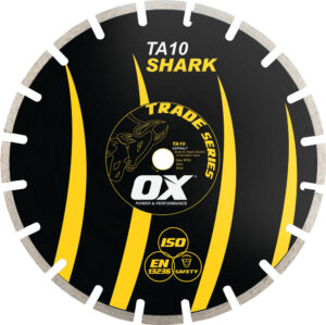 OX Tools 12" Segmented Asphalt Diamond Blade | 1 - 20mm Bore