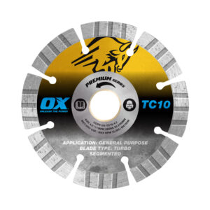 OX Tools TC10-4 4.5" General Purpose Diamond Blade