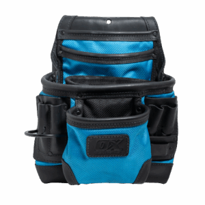 OX Ultimate 10-Pocket Leather & Nylon Fastener Pouch w/ Kevlar Reinforcement