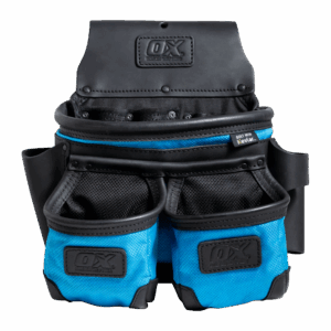 OX Ultimate 3-Pocket Leather & Nylon Framer's Pouch w/ Kevlar Reinforcement