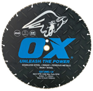 ULTIMATE METAL CUTTING 7" VACUUM BRAZED DIAMOND BLADE