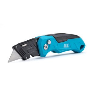 OX Pro Heavy-Duty Fixed Blade Folding Knife | Includes 3 Blades