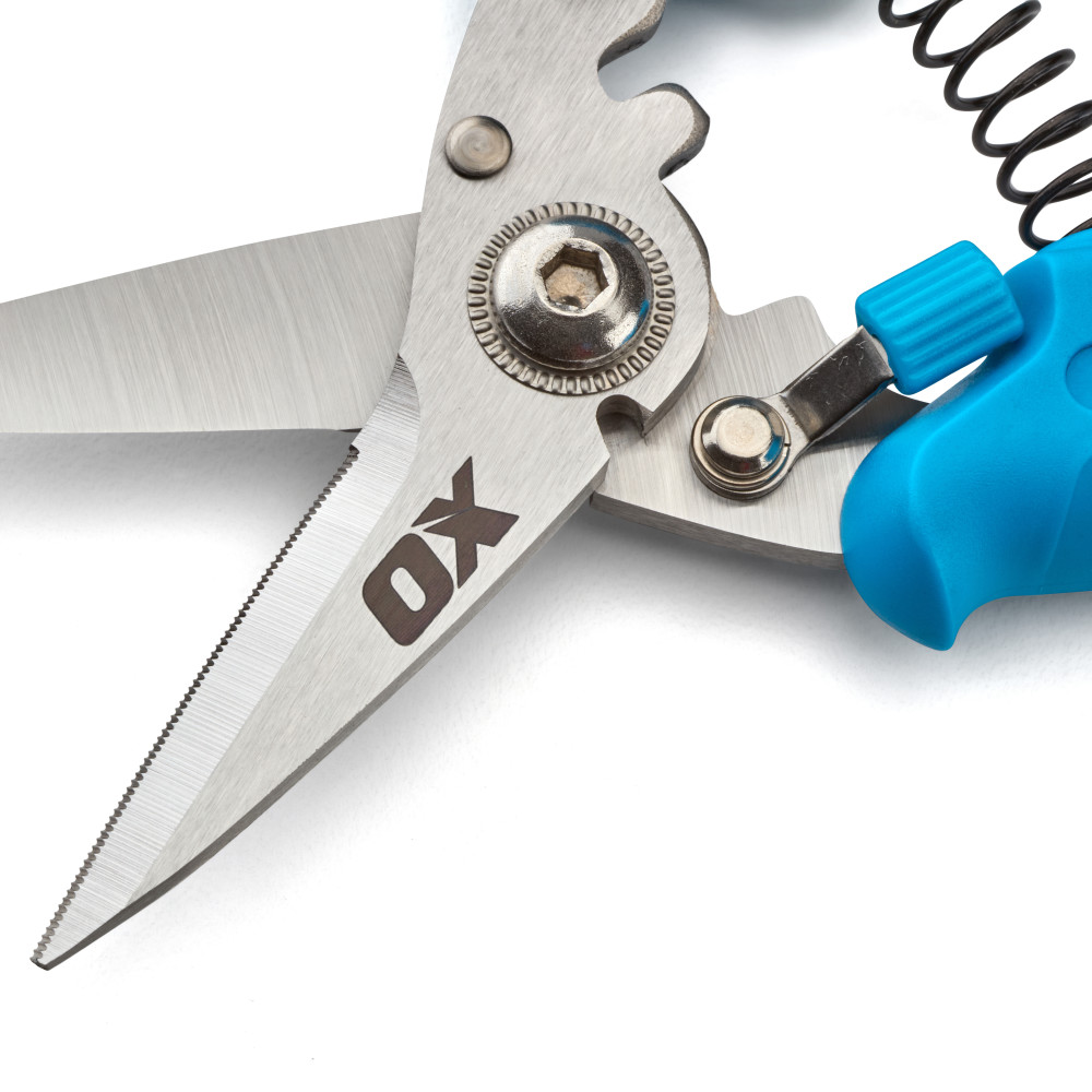 OX Pro Industrial Snips - 185mm / 7-Inch - OX Tools USA