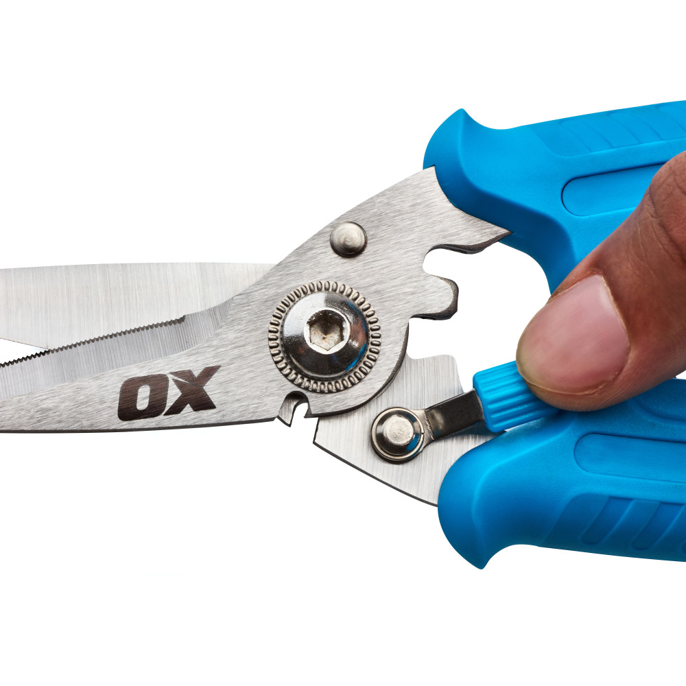 OX Pro Industrial Snips - 185mm / 7-Inch - OX Tools USA