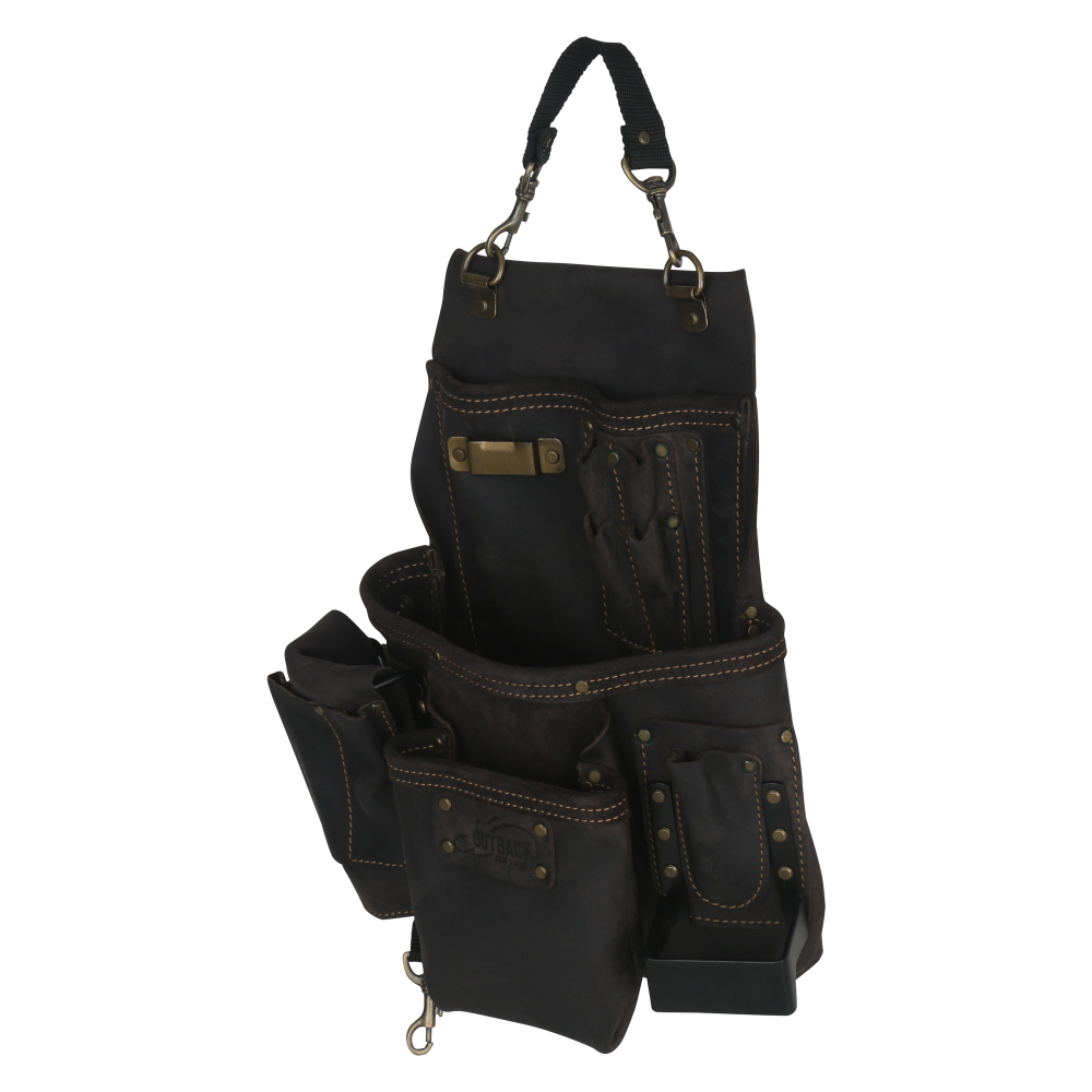 OX Pro 14 Pocket Pouch With Air Gun Holder | Oil-Tanned Leather