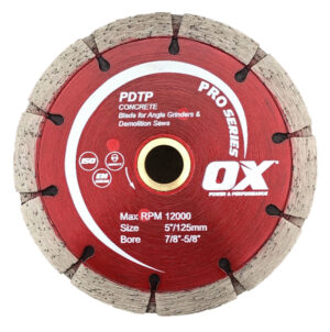 OX Tools 5-Inch Pro Sandwich Double Tuck Pointing Diamond Blade | OX-PDTP-5