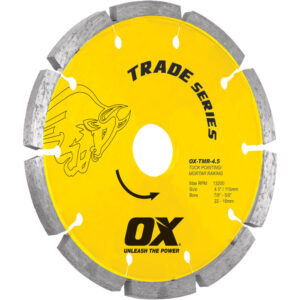 OX Trade Tuck Pointing 4-Inch Diamond Blade OX-TMR-4