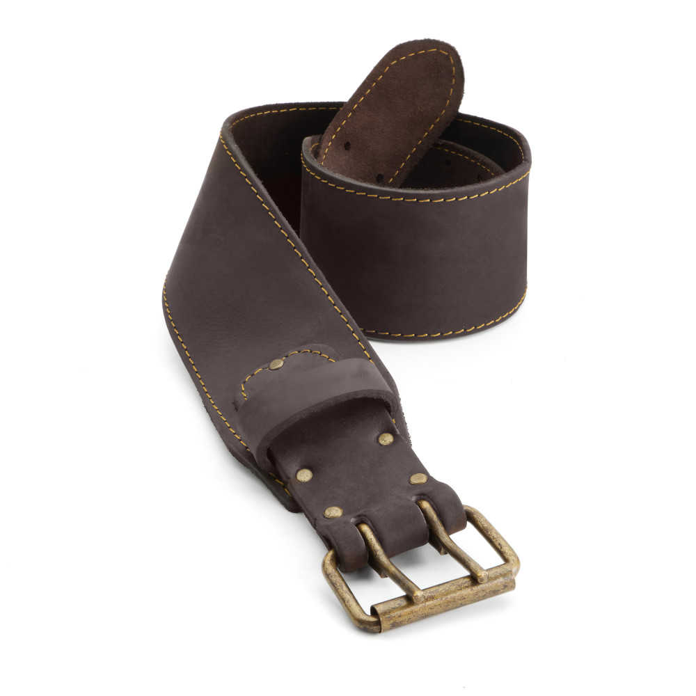 OX Pro 3in Oil Tanned Leather Tool Belt | Large - OX Tools USA