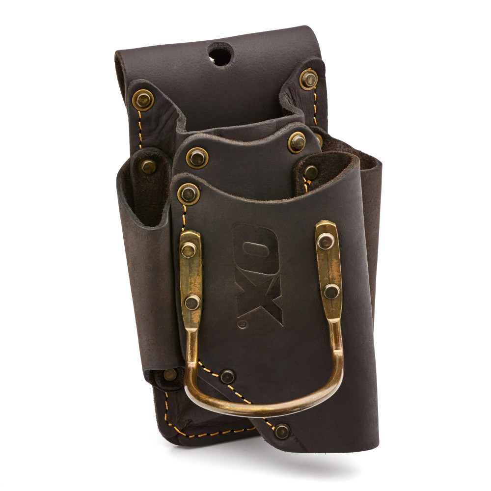 TBC LEG SHAPER OX PRO ネイイビー OX Pro Oil-Tanned Leather 5-IN-1 Holder Accessory - OX Tools USA