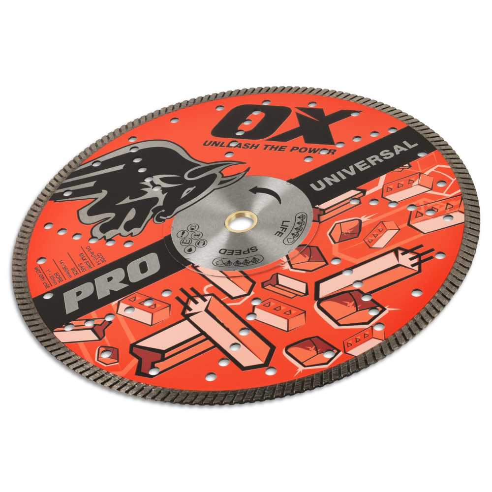 OX Pro Universal Diamond Blade 14-Inch - OX Tools USA