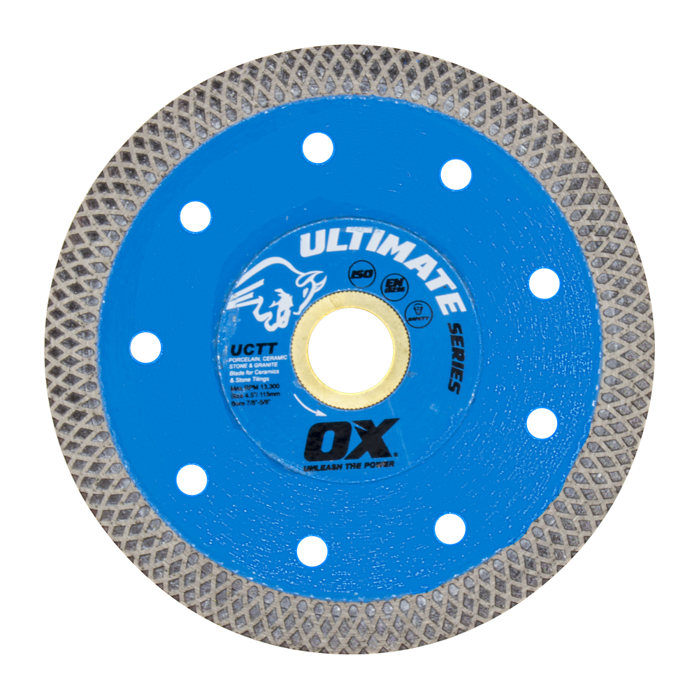 OX Ultimate 4.5-Inch Fine Mesh Turbo Diamond Blade - OX Tools USA