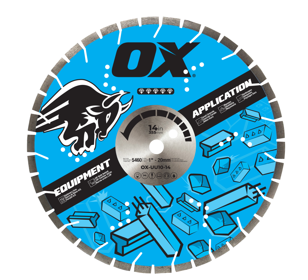OX Ultimate 14-Inch Universal Hard Diamond Blade