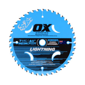 OX Pro Lightning Circular Saw Blade, 7-1/4-Inch