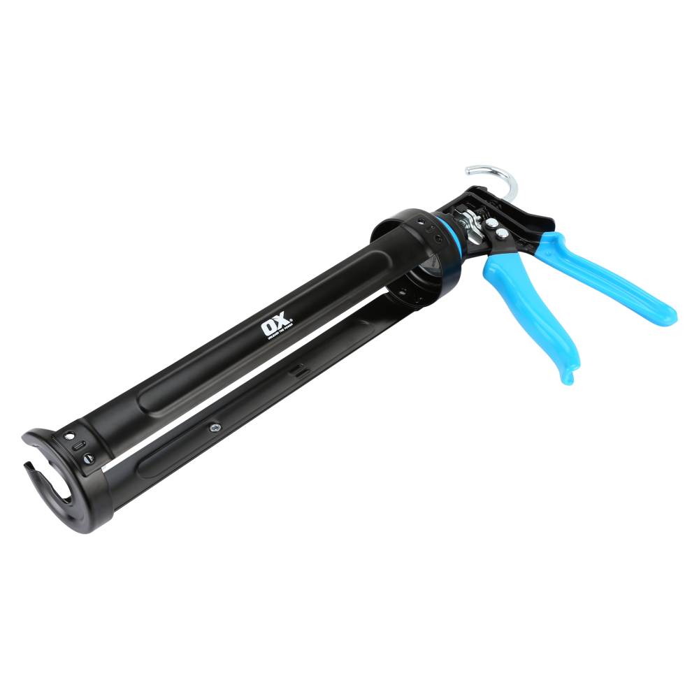 OX Pro 29oz Heavy Duty Caulk Gun | 12:1 Thrust Ratio