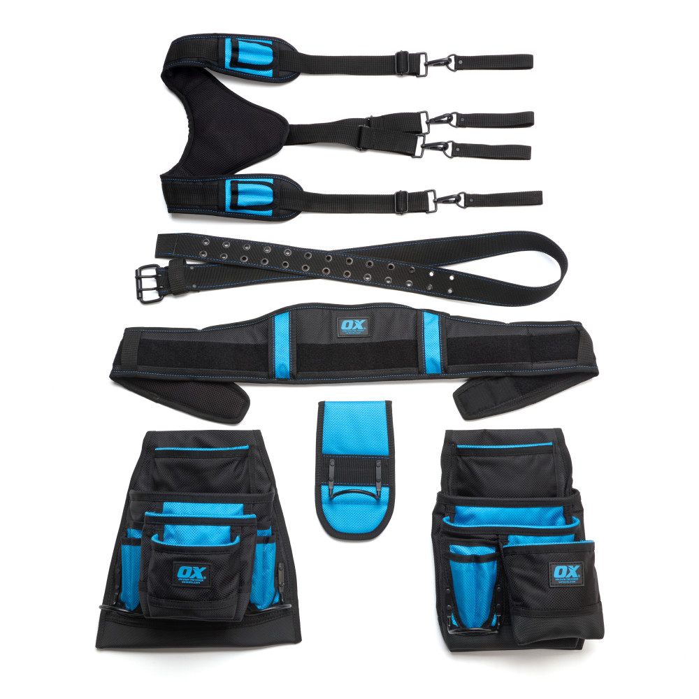 OX Pro Dynamic Nylon Framer's Rig with Suspender | Ox Tools USA