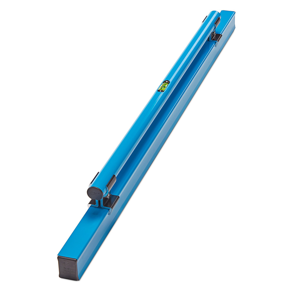 OX Pro Clamped Handle Concrete Screed - With Vial | 48" / 1200mm