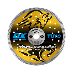 OX Trade Turbo 9" Universal/Hard Diamond Blade OX-TU10-9