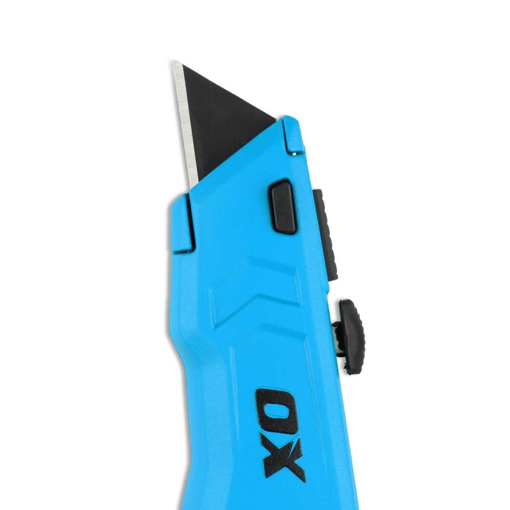 OX Pro Retractable Utility Knife with Blades - Image 4