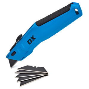 OX Pro Retractable Utility Knife with Blades